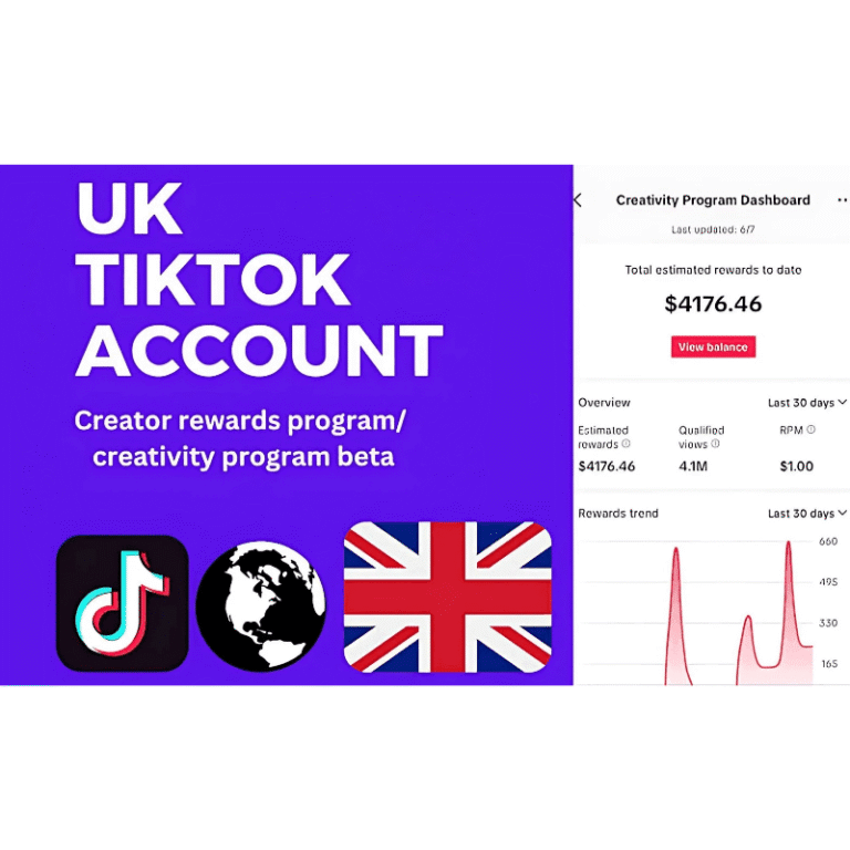 buy account Tik tok beta creativity Program UK Beta - cheap deal - found your product